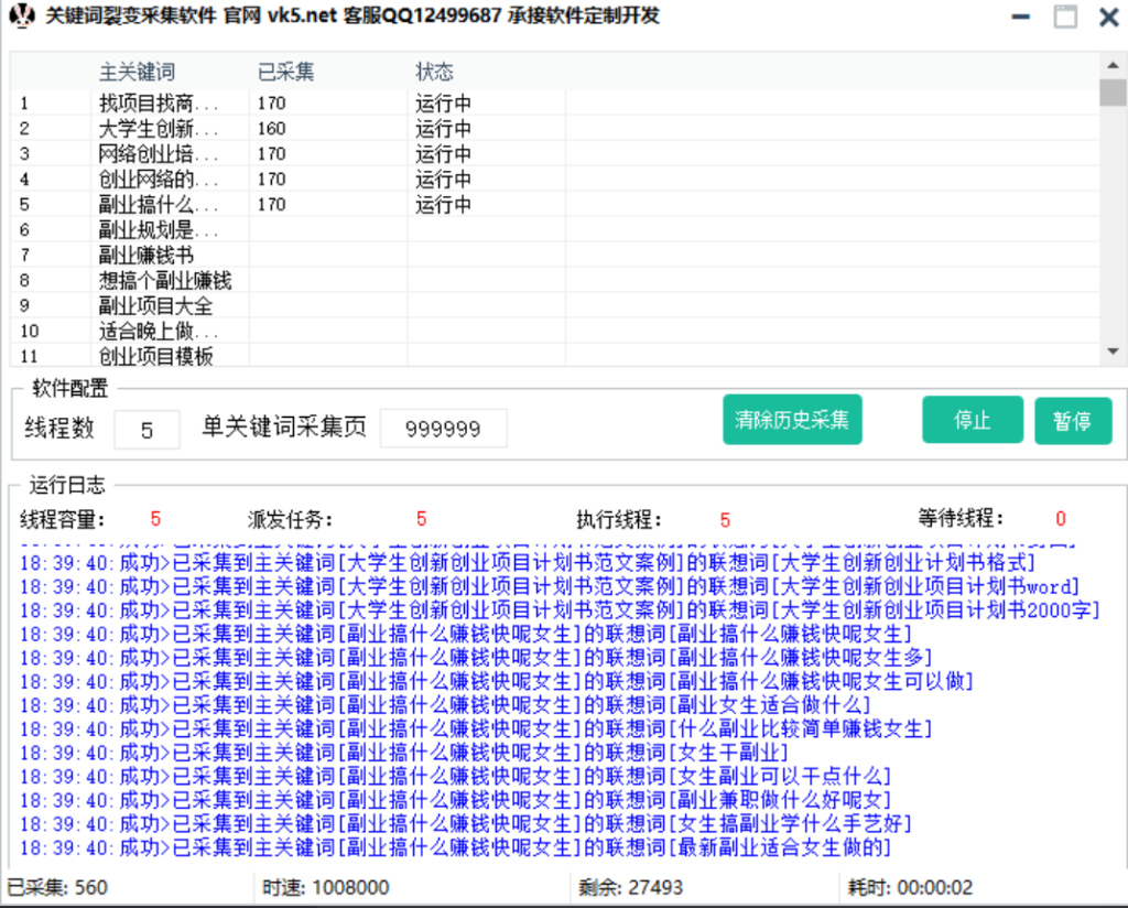关键词裂变采集软件-营销软件社区-资源共享-6协议-村兔网